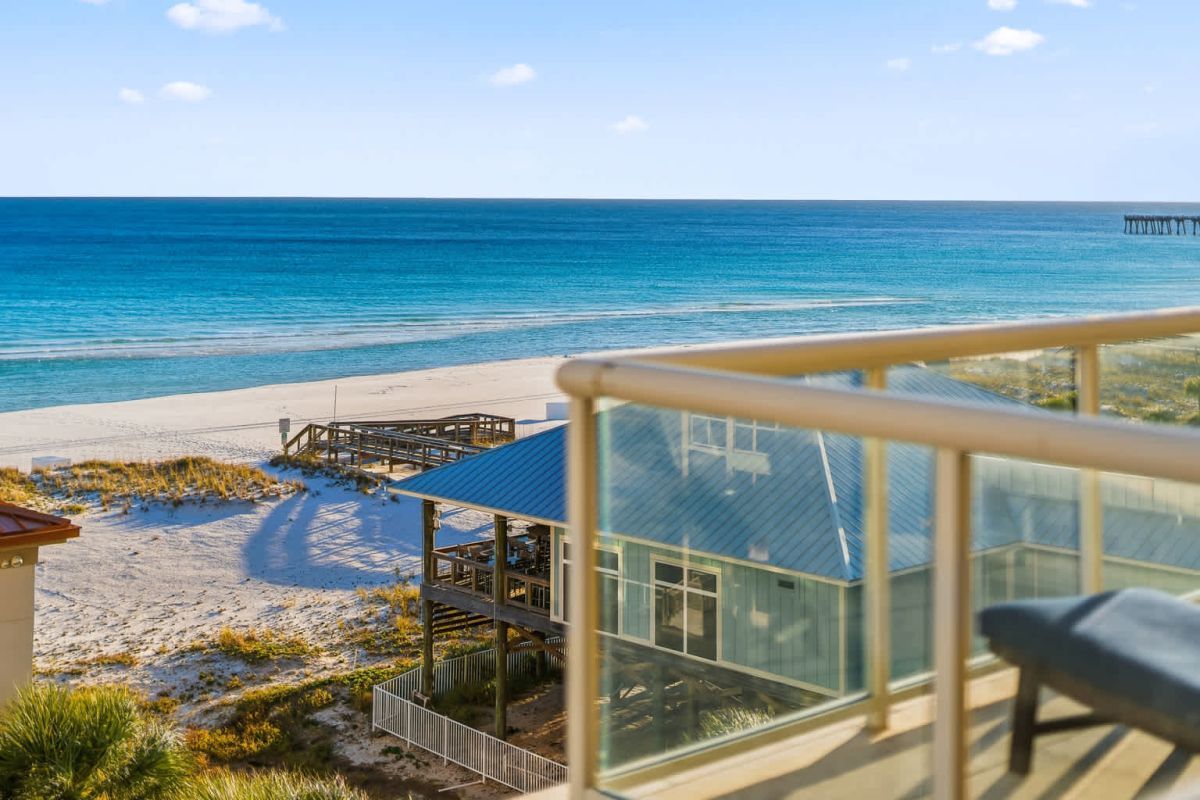 view from Pensacola Beach rental